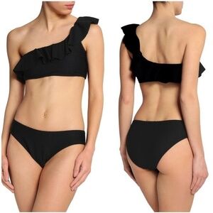 👙 New Tart Collection One-shoulder ruffle-trimmed 2-piece